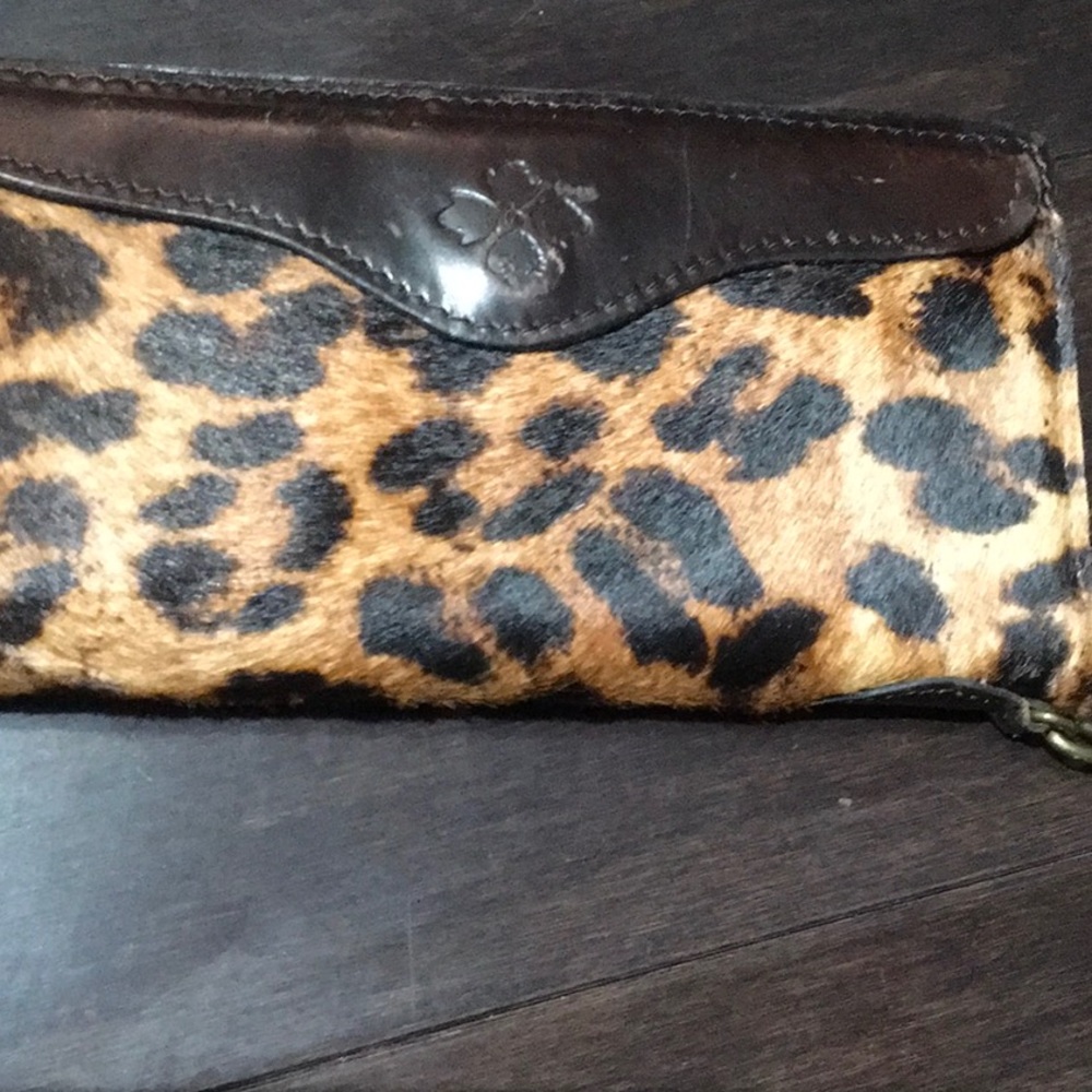 Patricia Nash Leopard Print Valentina Wallet